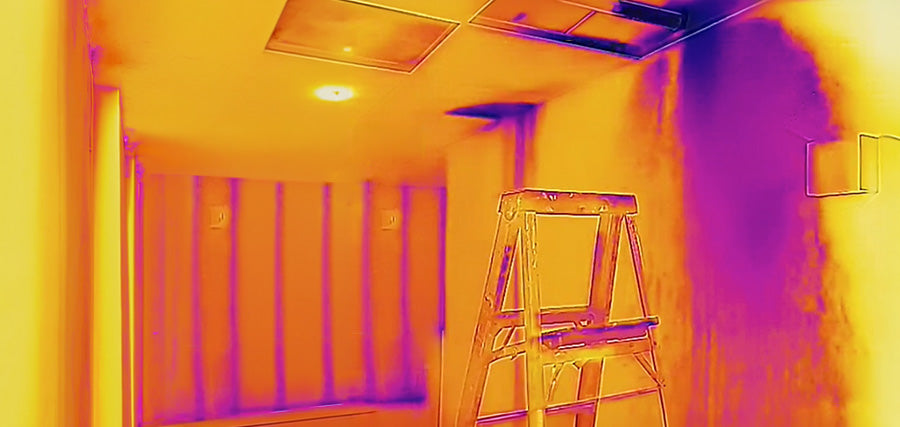 Locate Water Leaks Fast with Thermal